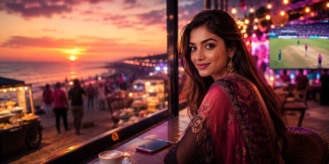 সেন্ট মার্টিন সমুদ্রসৈকতে ক্রিকেট বেটিং উপভোগ করছেন বাংলাদেশি দর্শক
