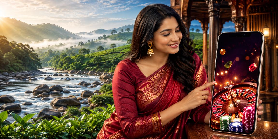 সিলেটের চা বাগানে মোবাইলে 5666 bet apk বেটিং প্ল্যাটফর্ম ব্যবহার করছেন একজন বেটর